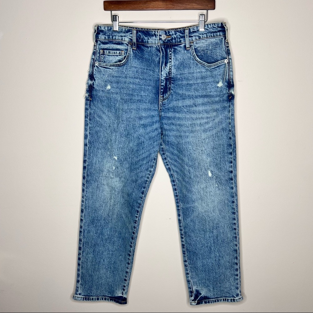 Pilcro High-Rise Straight Leg Jeans ✨
